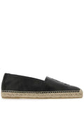 Saint Laurent - Embroidered Monogram Espadrilles
