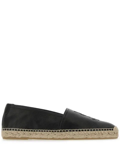 Saint Laurent - Embroidered Monogram Espadrilles