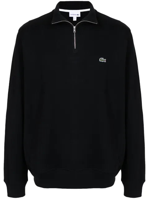 Lacoste - Crocodile-Embroidered Cotton Sweatshirt