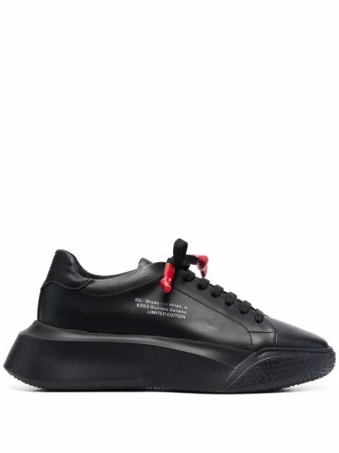 Giuliano Galiano - Leather Lace Up Sneakers