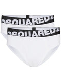 DSQUARED2 - Logo-Waistband Pack Of Two Briefs