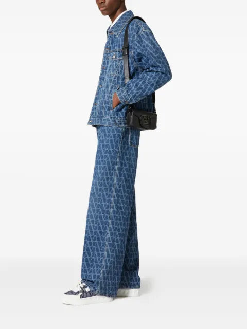 Valentino Garavani - Mini Locã² Leather Cross Body Bag