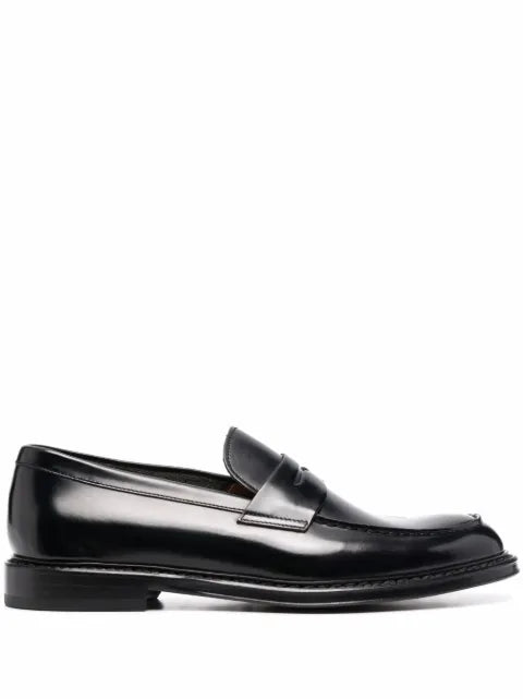 Doucal's - Penny Leather Loafers