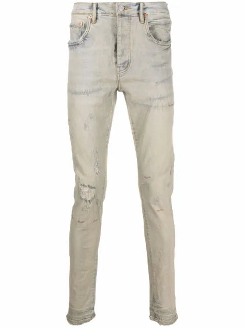 Purple Brand - Distressed Skinny Jeans