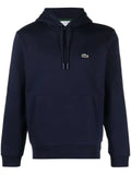Lacoste - Logo-Patch Fleece Hoodie