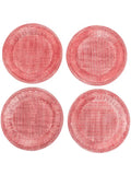 Les-Ottomans - Woven Porcelain Plates (Set Of Four)