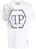 Philipp Plein - Skull Bones Logo-Print T-Shirt