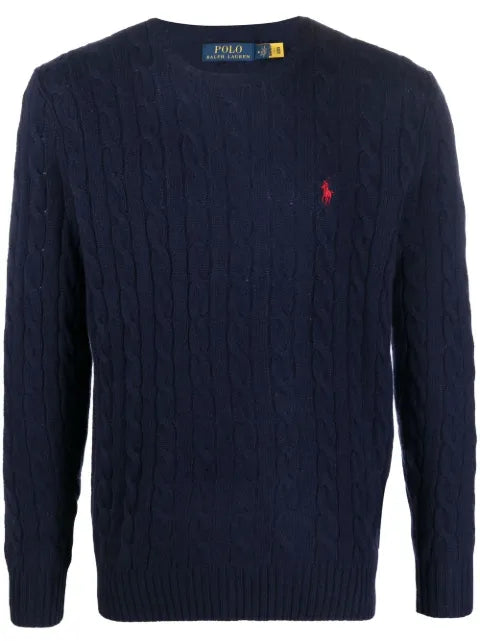 Polo Ralph Lauren - Cable-Knit Pony-Motif Sweater