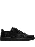 Jordan - X Travis Scott Air Jordan 1 Low Og "Black Phantom" Sneakers