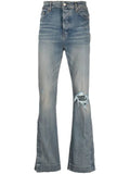 AMIRI - Ripped-Detail Bootcut Jeans