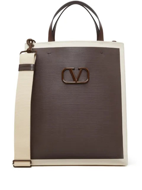 Valentino Garavani - Logo-Plaque Tote Bag