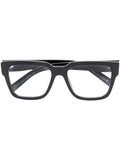 Prada Eyewear - Triangle-Logo Plaque Square-Frame Glasses