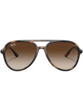 Ray-Ban - Rb4376 Tortoise-Shell Aviator Frames