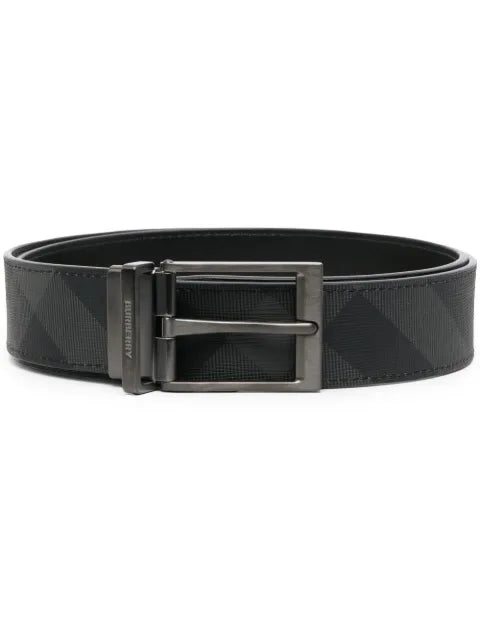 Burberry - Reversible Check Belt