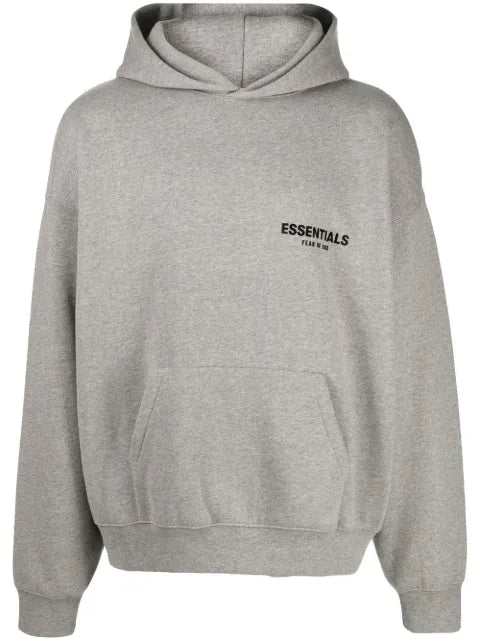 FEAR OF GOD ESSENTIALS - Logo-Print Long-Sleeve Hoodie