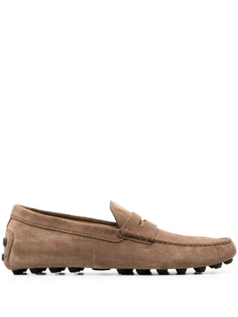 Tod's - City Gommino Suede Loafers