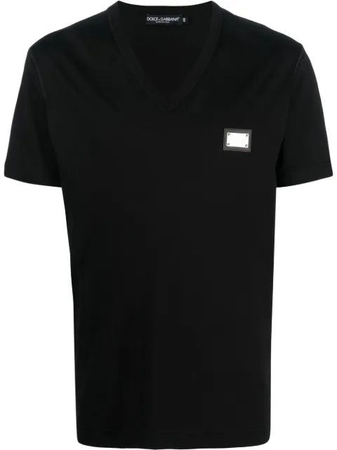 Dolce & Gabbana - Dg Essentials V-Neck T-Shirt