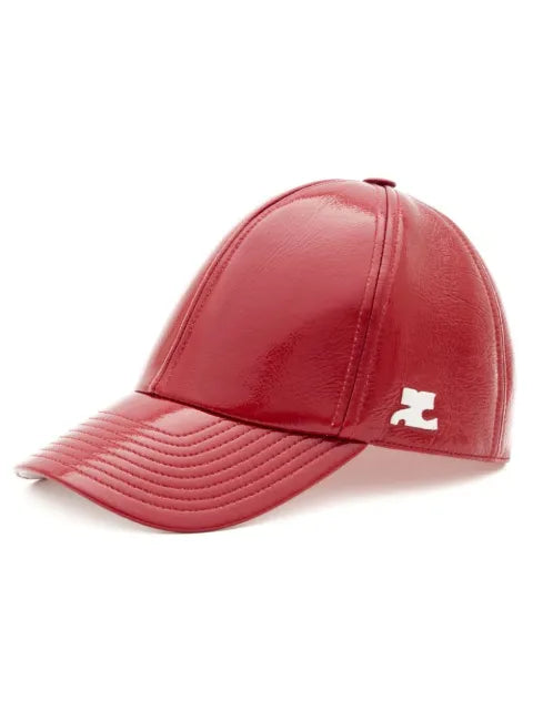 Courrèges - Logo-Patch Patent Cap