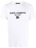 Dolce & Gabbana - Dg Essentials Logo-Embroidered T-Shirt