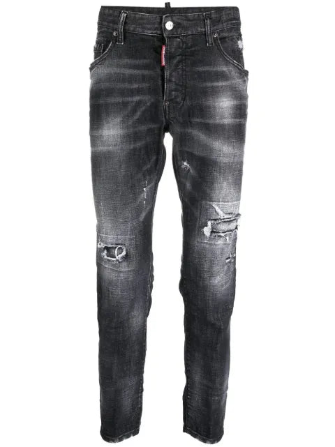 DSQUARED2 - Distressed Skinny-Cut Jeans