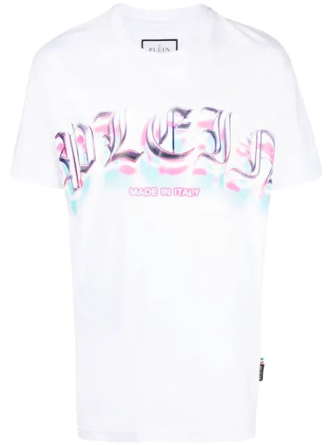Philipp Plein - Logo-Print Short-Sleeve T-Shirt