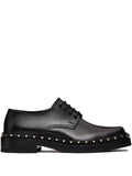 Valentino Garavani - M-Way Rockstud Leather Derby Shoes