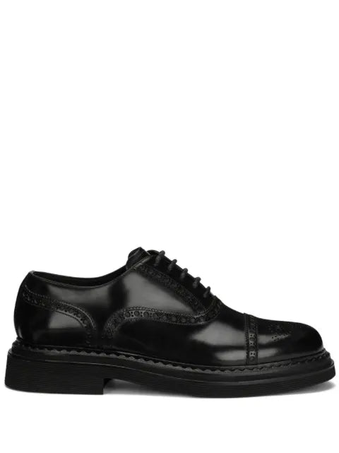 Dolce & Gabbana - Brushed Calfskin Oxfords