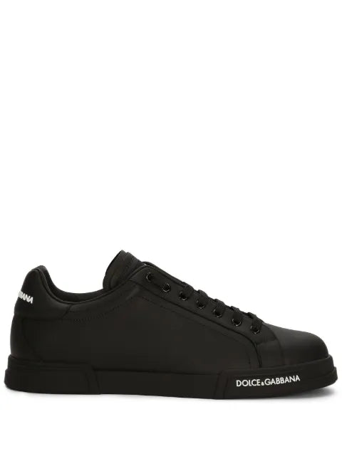 Dolce & Gabbana - Logo-Patch Low-Top Sneakers