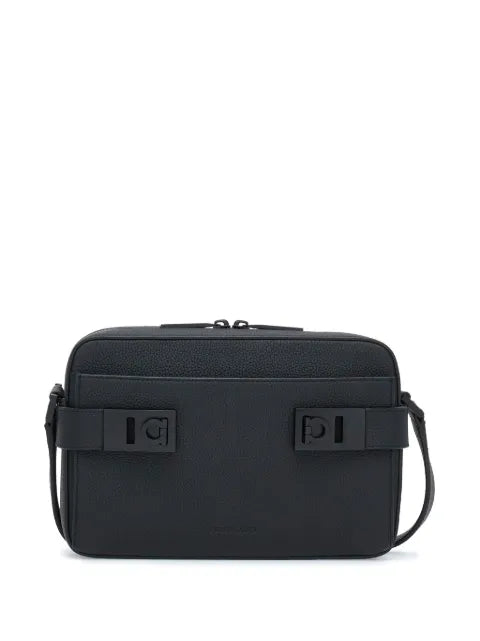 Ferragamo - East-West Crossbody Bag With Hug Buckle