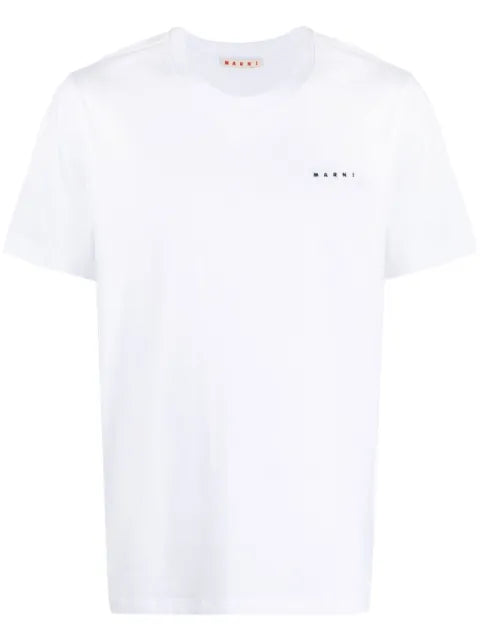 Marni - Logo-Print Cotton T-Shirt