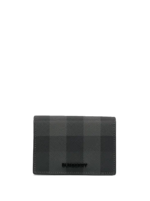 Burberry - Check Folding Card Case