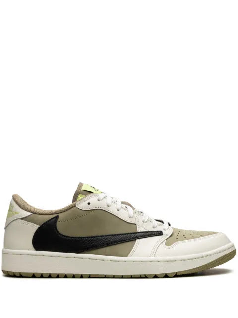 Jordan - X Travis Scott Air Jordan 1 Low Golf Sneakers
