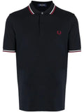 Fred Perry - Contrast-Trim Cotton Polo Shirt