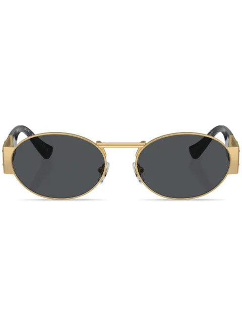 Versace Eyewear - Medusa Head Round-Frame Sunglasses