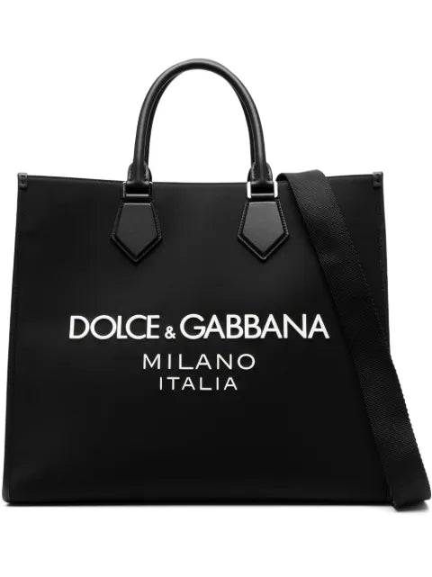 Dolce & Gabbana - Large Logo-Embossed Tote Bag