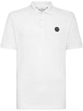 Philipp Plein - Logo-Print Cotton Polo Shirt
