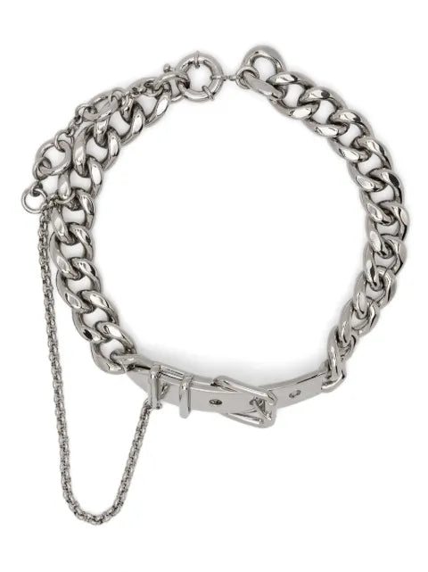 Acne Studios - Buckle-Detail Choker Necklace
