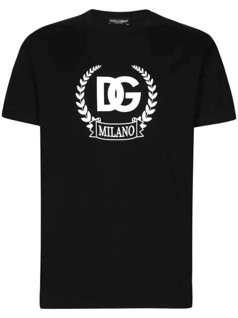 Dolce & Gabbana - Dg-Print Stretch-Cotton T-Shirt