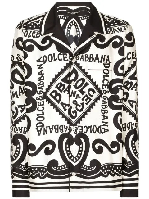 Dolce & Gabbana - Printed Silk Shirt