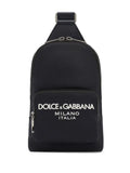 Dolce & Gabbana - Logo-Lettering Cross Body Backpack
