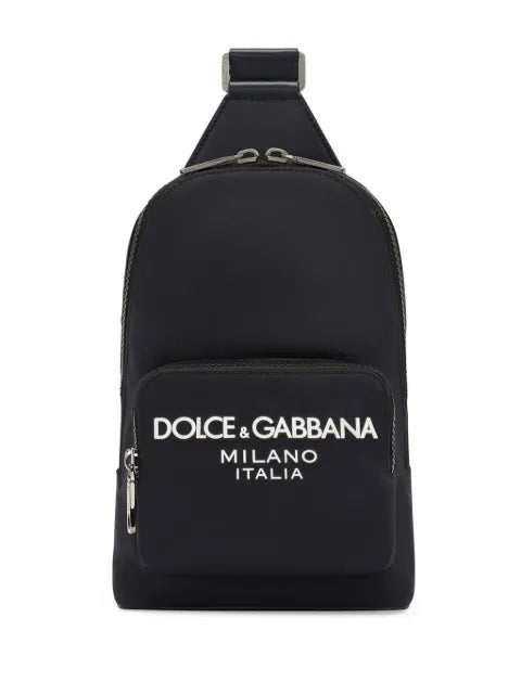 Dolce & Gabbana - Logo-Lettering Cross Body Backpack
