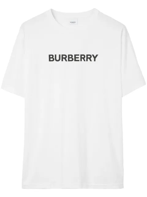 Burberry - Logo-Print Cotton T-Shirt