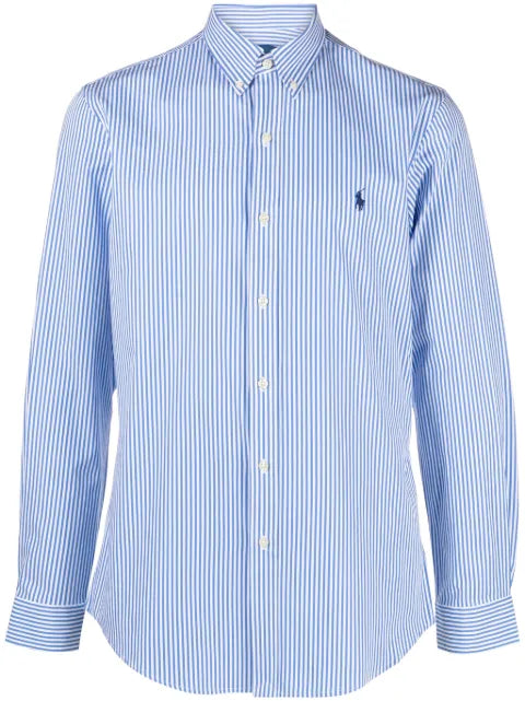 Polo Ralph Lauren - Striped Logo-Embroidered Shirt