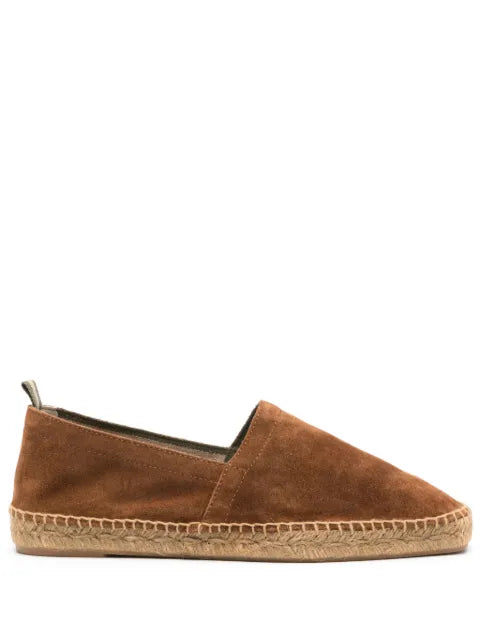 Castañer - Braided-Raffia Suede Espadrilles