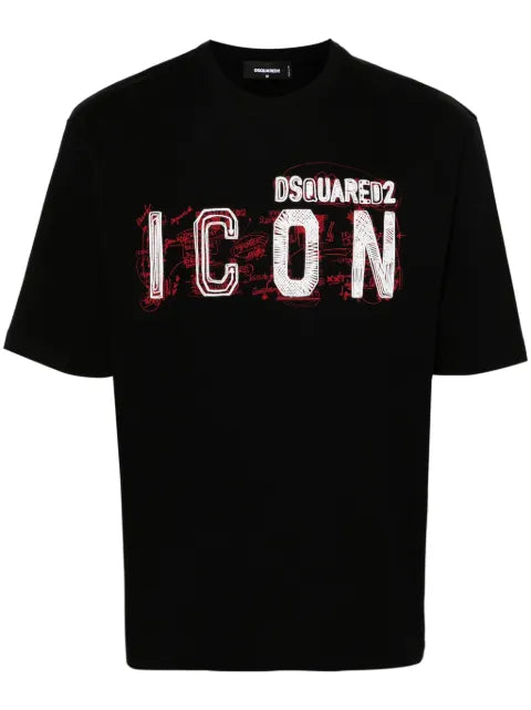 DSQUARED2 - Logo-Print Cotton T-Shirt