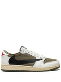 Jordan - X Travis Scott Air Jordan 1 Low Og "Medium Olive" Sneakers