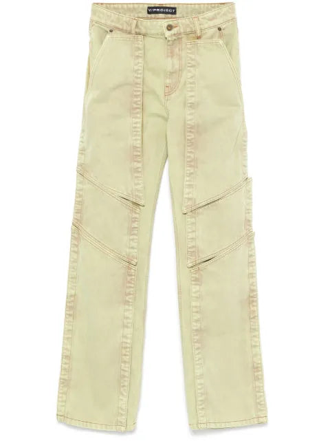 Y/Project - Panelled Straight Jeans