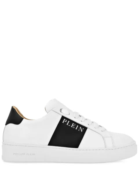Philipp Plein - Lo-Top Leather Sneakers