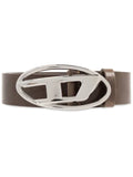 Diesel - Logo-Buckle Leather Belt