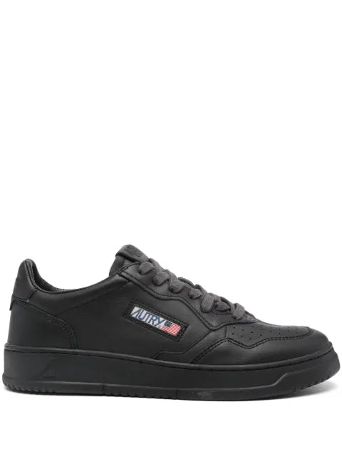 Autry - Medalist Goatskin Leather Sneakers